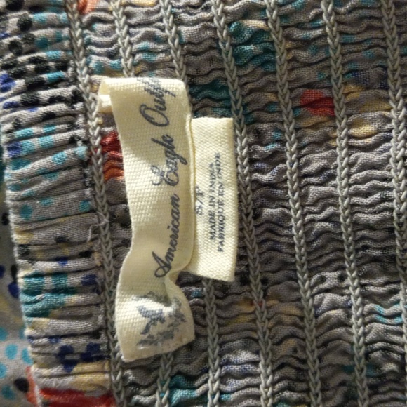 American Eagle Floral Patterned Romper | US S - Picture 5 of 5